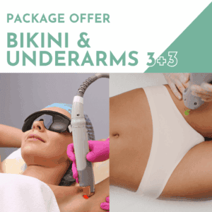 Full Bikini & Underarms 3+3